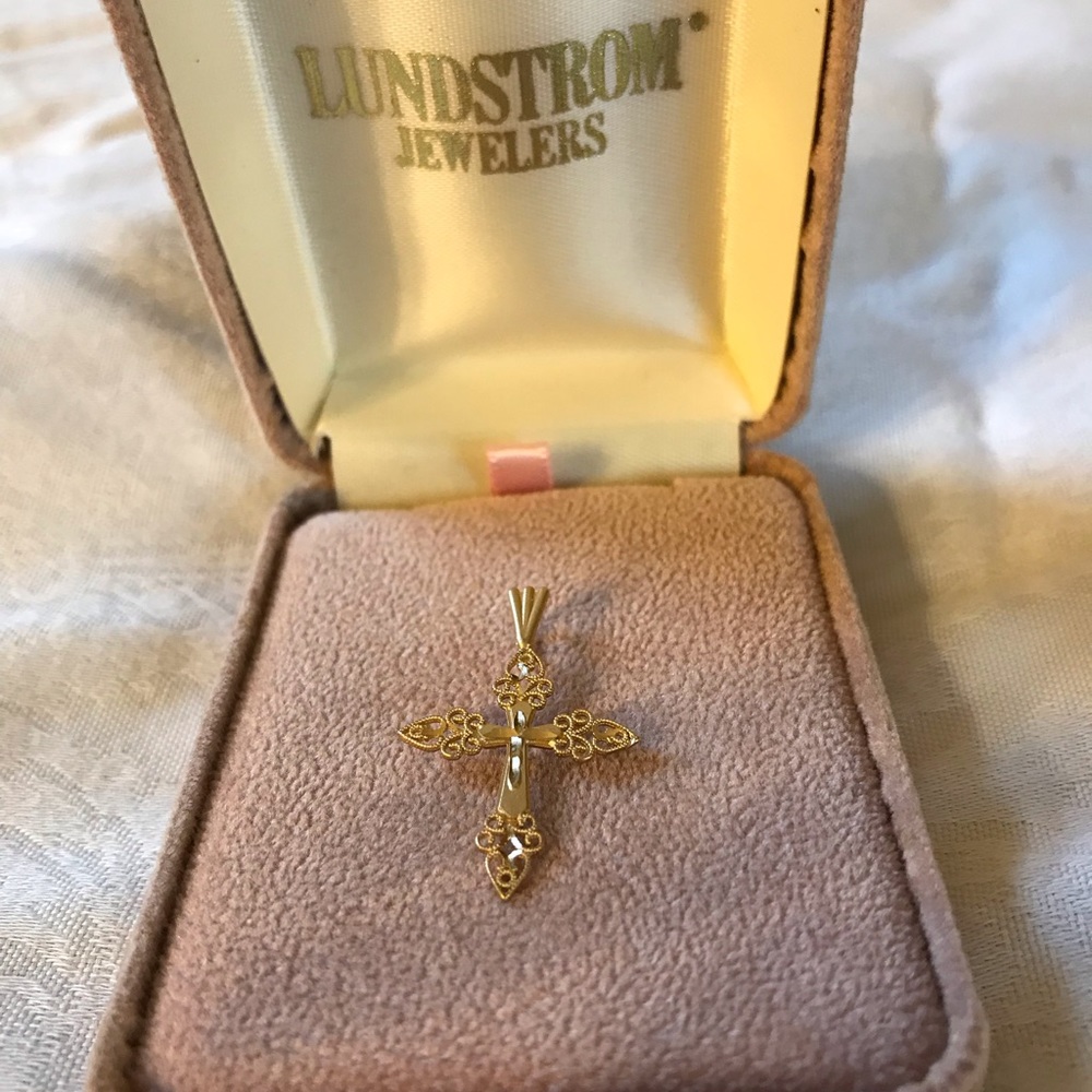 Gold cross